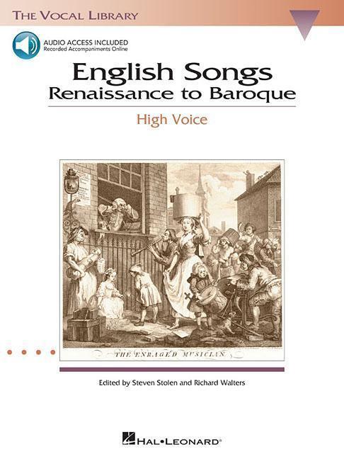 Cover: 9780634038655 | English Songs: Renaissance to Baroque Book/Online Audio | Taschenbuch