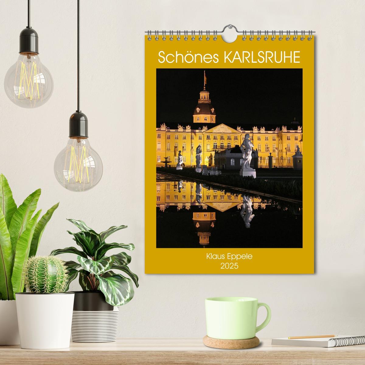 Bild: 9783435978434 | Schönes Karlsruhe (Wandkalender 2025 DIN A4 hoch), CALVENDO...