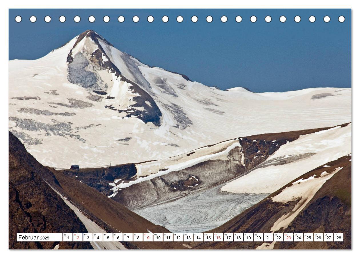 Bild: 9783435165612 | Rund um den Großglockner (Tischkalender 2025 DIN A5 quer), CALVENDO...