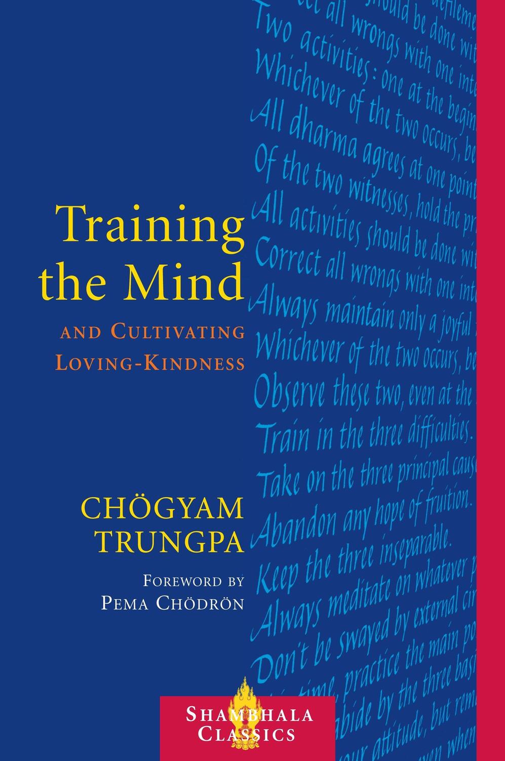 Cover: 9781590300510 | Training the Mind &amp; Cultivating Loving-Kindness | Chögyam Trungpa