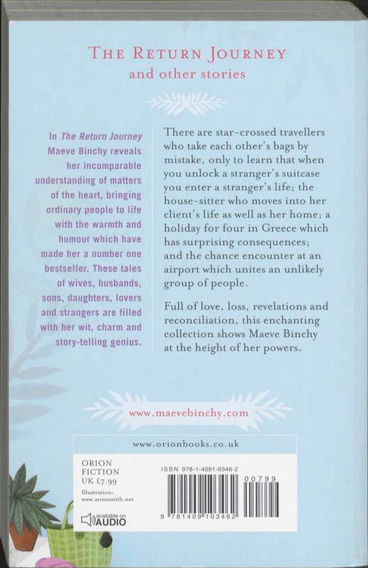 Rückseite: 9781409103462 | The Return Journey | Maeve Binchy | Taschenbuch | Englisch | 2010