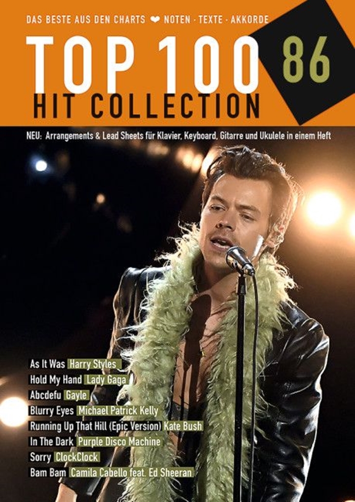 Cover: 9790001212328 | Top 100 Hit Collection 86 | Broschüre | Top 100 Hit Collection | 2022