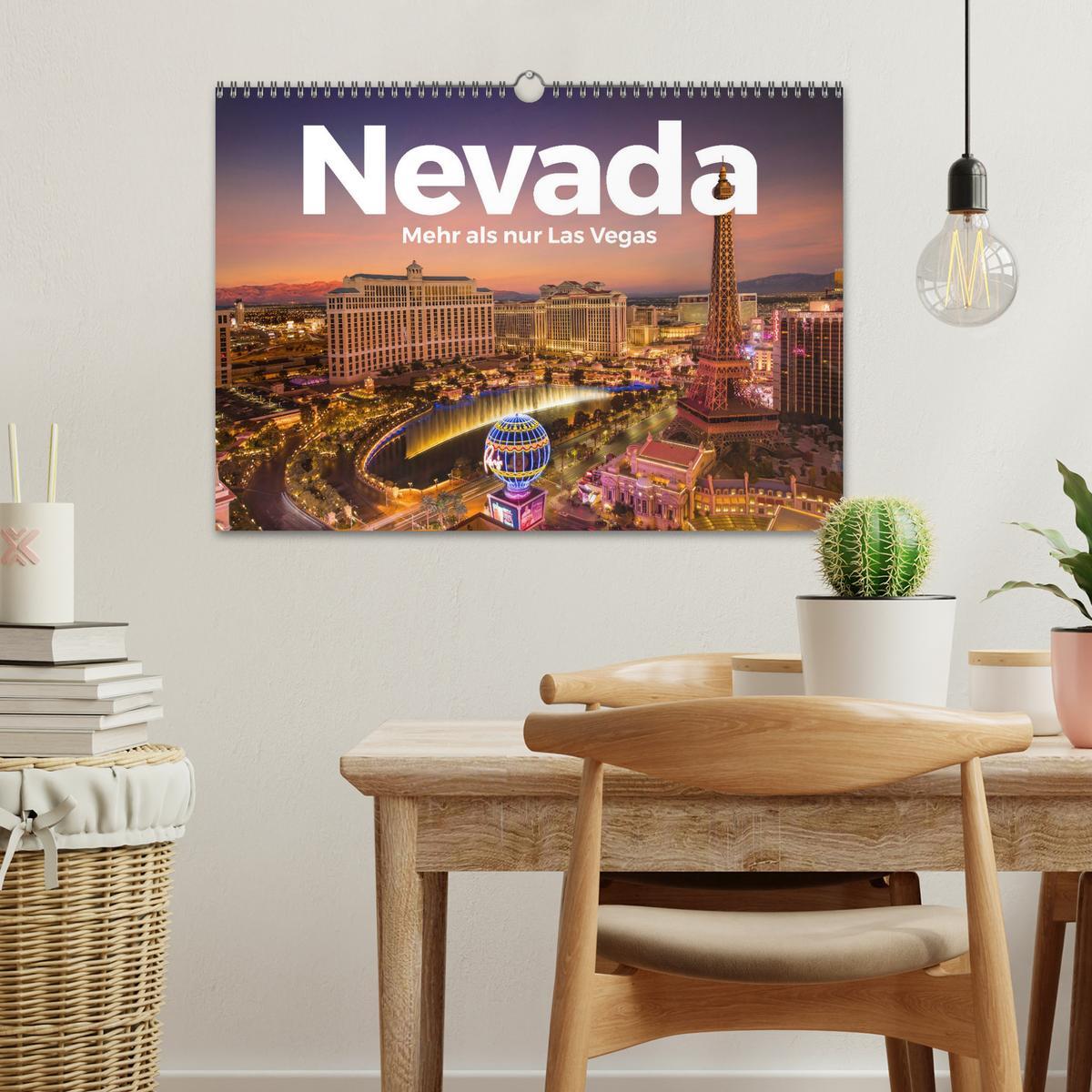 Bild: 9783435008865 | Nevada - Mehr als nur Las Vegas (Wandkalender 2025 DIN A3 quer),...