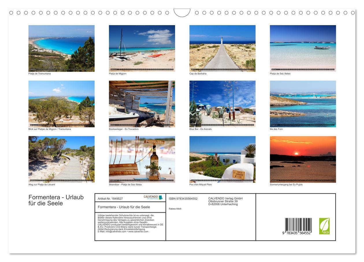 Bild: 9783435564552 | Formentera - Urlaub für die Seele (Wandkalender 2025 DIN A3 quer),...