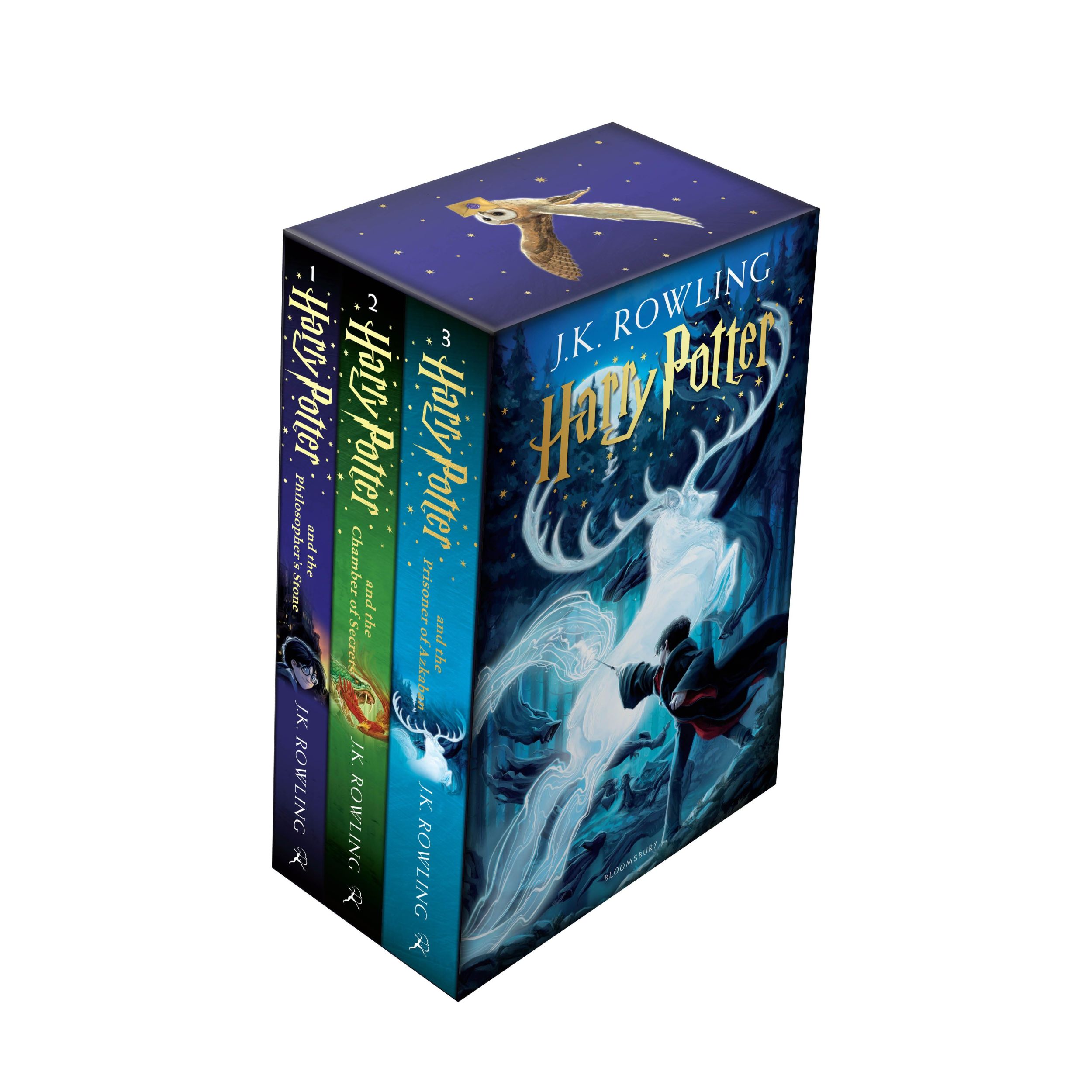 Cover: 9781526620293 | Harry Potter 1-3 Box Set: A Magical Adventure Begins | Rowling | Buch