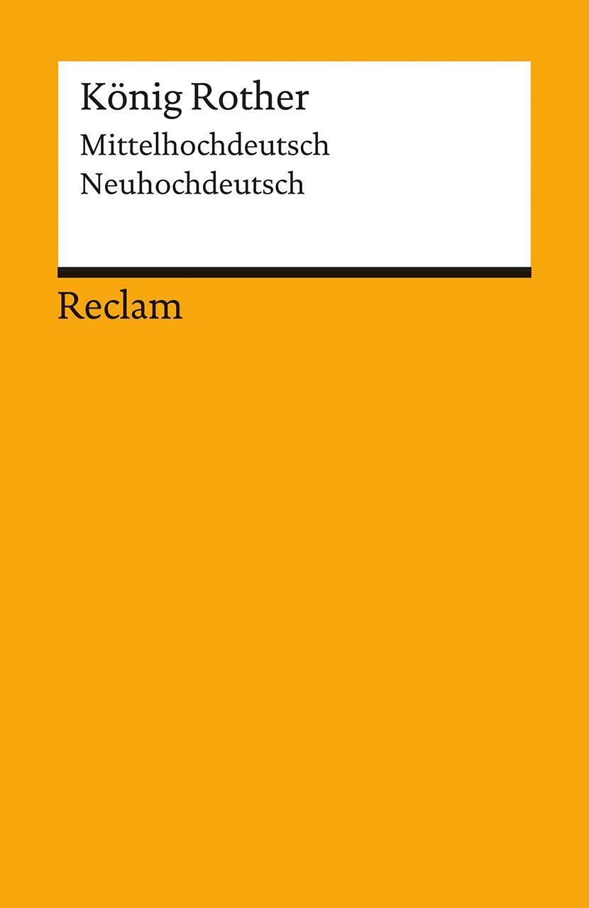 Cover: 9783150180471 | König Rother | Ingrid Bennewitz | Taschenbuch | Deutsch | 2000
