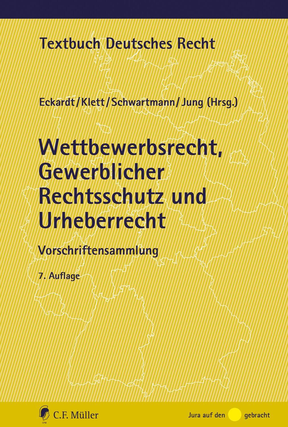 Cover: 9783811459632 | Wettbewerbsrecht, Gewerblicher Rechtsschutz und Urheberrecht | Buch