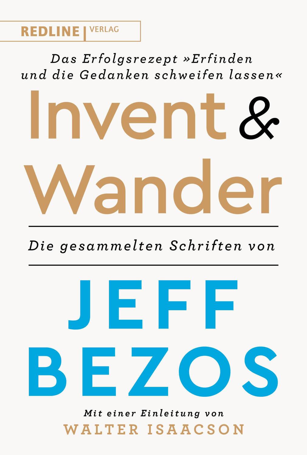 Cover: 9783868818321 | Invent and Wander - Das Erfolgsrezept »Erfinden und die Gedanken...