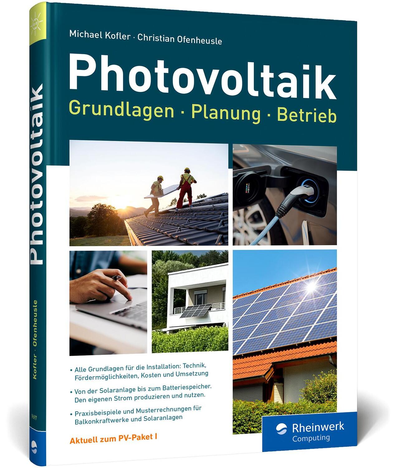 Cover: 9783836296977 | Photovoltaik | Michael Kofler (u. a.) | Buch | Rheinwerk Computing