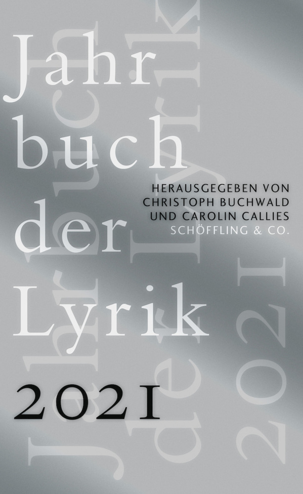 Cover: 9783895615023 | Jahrbuch der Lyrik 2021 | Christoph Buchwald (u. a.) | Buch | 2021