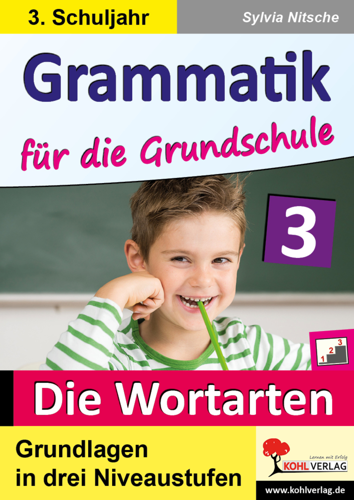 Cover: 9783956864735 | Grammatik für die Grundschule, Klasse 3 | Sylvia Nitsche | Taschenbuch