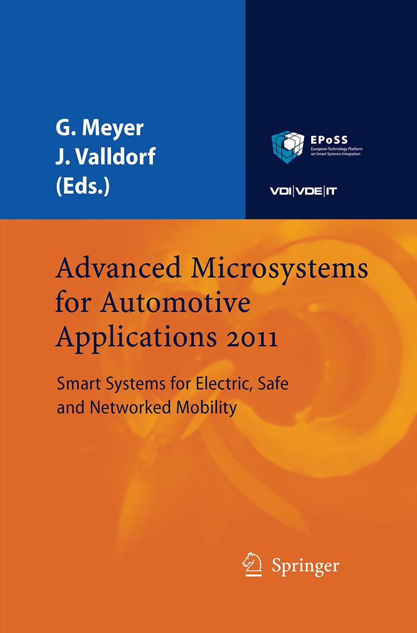 Cover: 9783662507452 | Advanced Microsystems for Automotive Applications 2011 | Taschenbuch