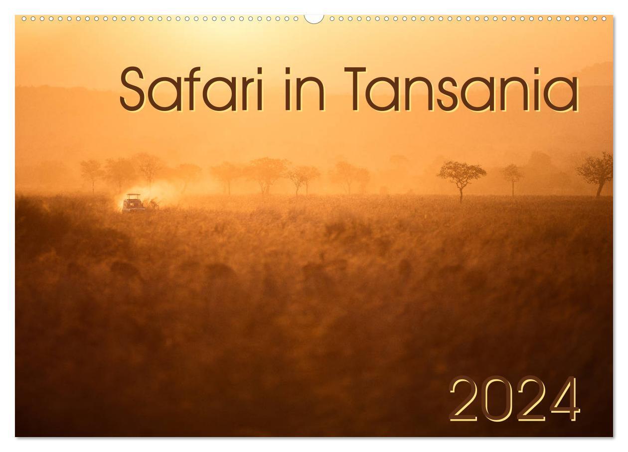 Cover: 9783383208362 | Safari in Tansania (Wandkalender 2024 DIN A2 quer), CALVENDO...