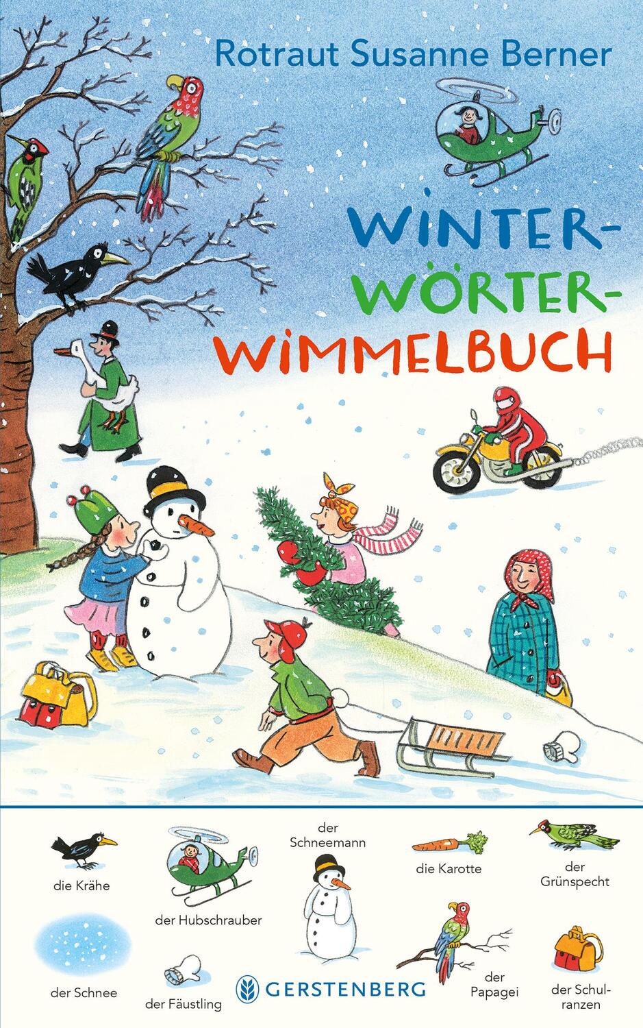 Cover: 9783836956581 | Winter-Wörterwimmelbuch | Rotraut Susanne Berner | Buch | Deutsch