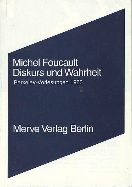 Cover: 9783883961293 | Diskurs und Wahrheit | Michel Foucault | Taschenbuch | Deutsch | 2008