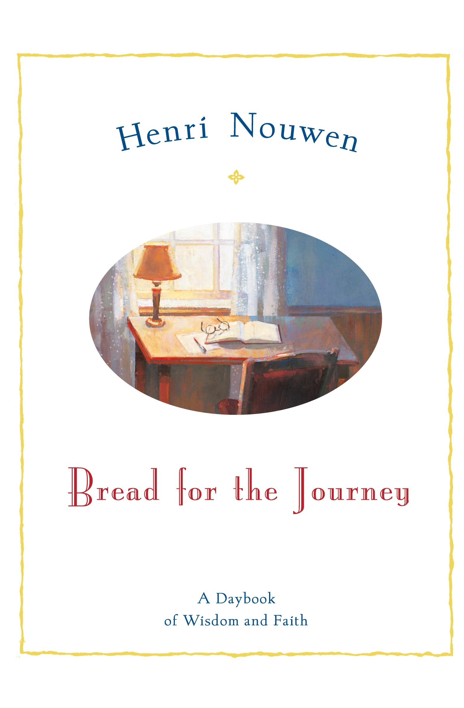 Cover: 9780060663599 | Bread for the Journey | A Daybook of Wisdom and Faith | Nouwen | Buch