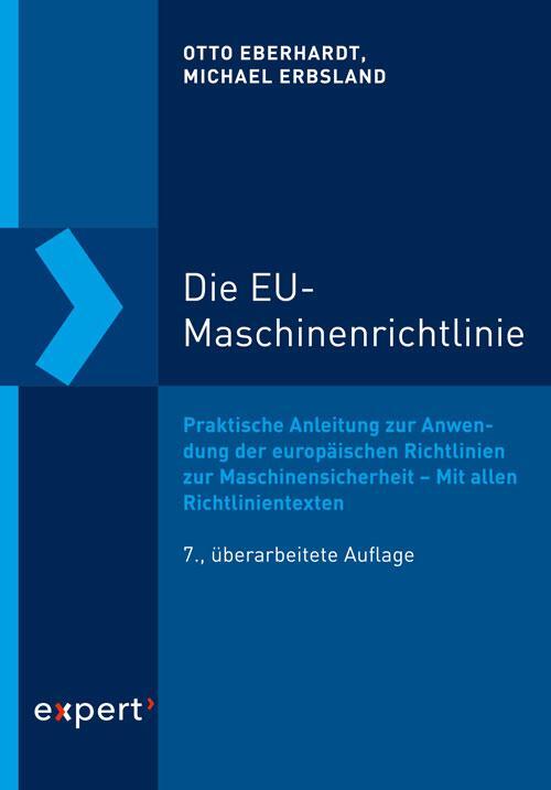 Cover: 9783816934769 | Die EU-Maschinenrichtlinie | Otto Eberhardt (u. a.) | Buch | Deutsch