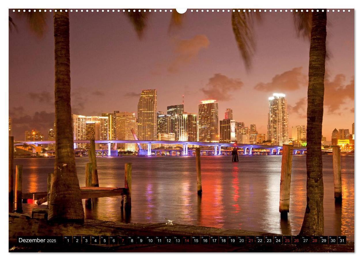 Bild: 9783435743261 | Miami und Florida (Wandkalender 2025 DIN A2 quer), CALVENDO...