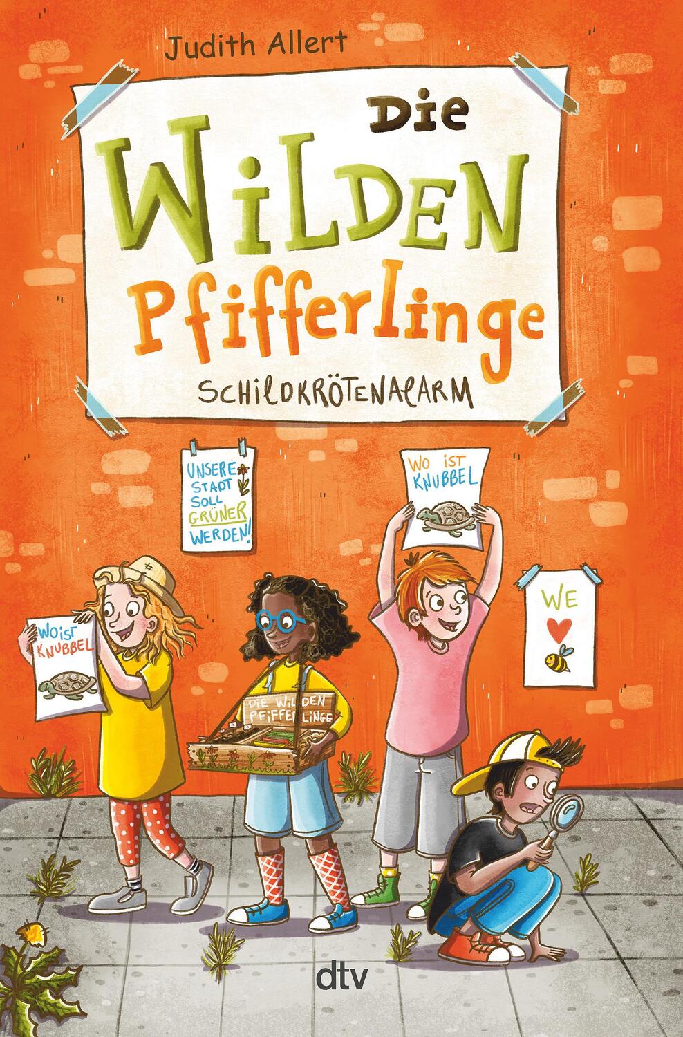 Cover: 9783423764506 | Die wilden Pfifferlinge - Schildkrötenalarm | Judith Allert | Buch