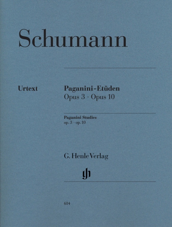 Cover: 9790201806143 | Paganini-Studies Op. 3 And Op. 10 | Besetzung: Klavier zu zwei Händen