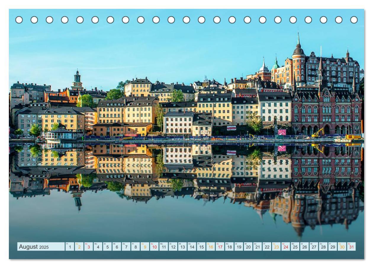 Bild: 9783435572847 | Stockholm - Venedig des Nordens (Tischkalender 2025 DIN A5 quer),...