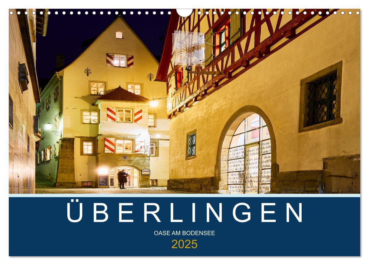 Cover: 9783435101436 | Überlingen - Oase am Bodensee (Wandkalender 2025 DIN A3 quer),...