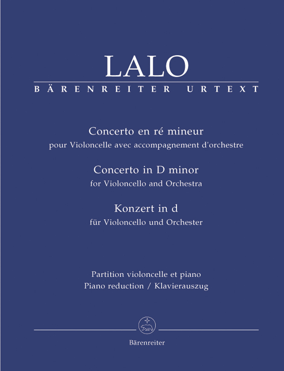 Cover: 9790006531905 | Cello Concerto in D minor | Konzert Violoncello Cello | Lalo (u. a.)