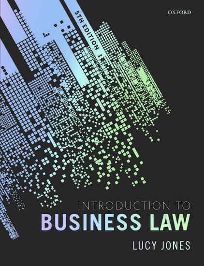 Cover: 9780198824886 | Jones, L: Introduction to Business Law | Lucy Jones | Taschenbuch