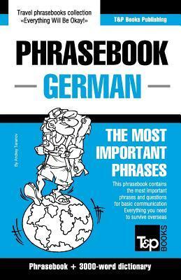 Cover: 9781787672277 | English-German Phrasebook and 3000-word topical vocabulary | Taranov