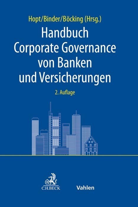 Cover: 9783800659715 | Handbuch Corporate Governance von Banken und Versicherungen | Buch