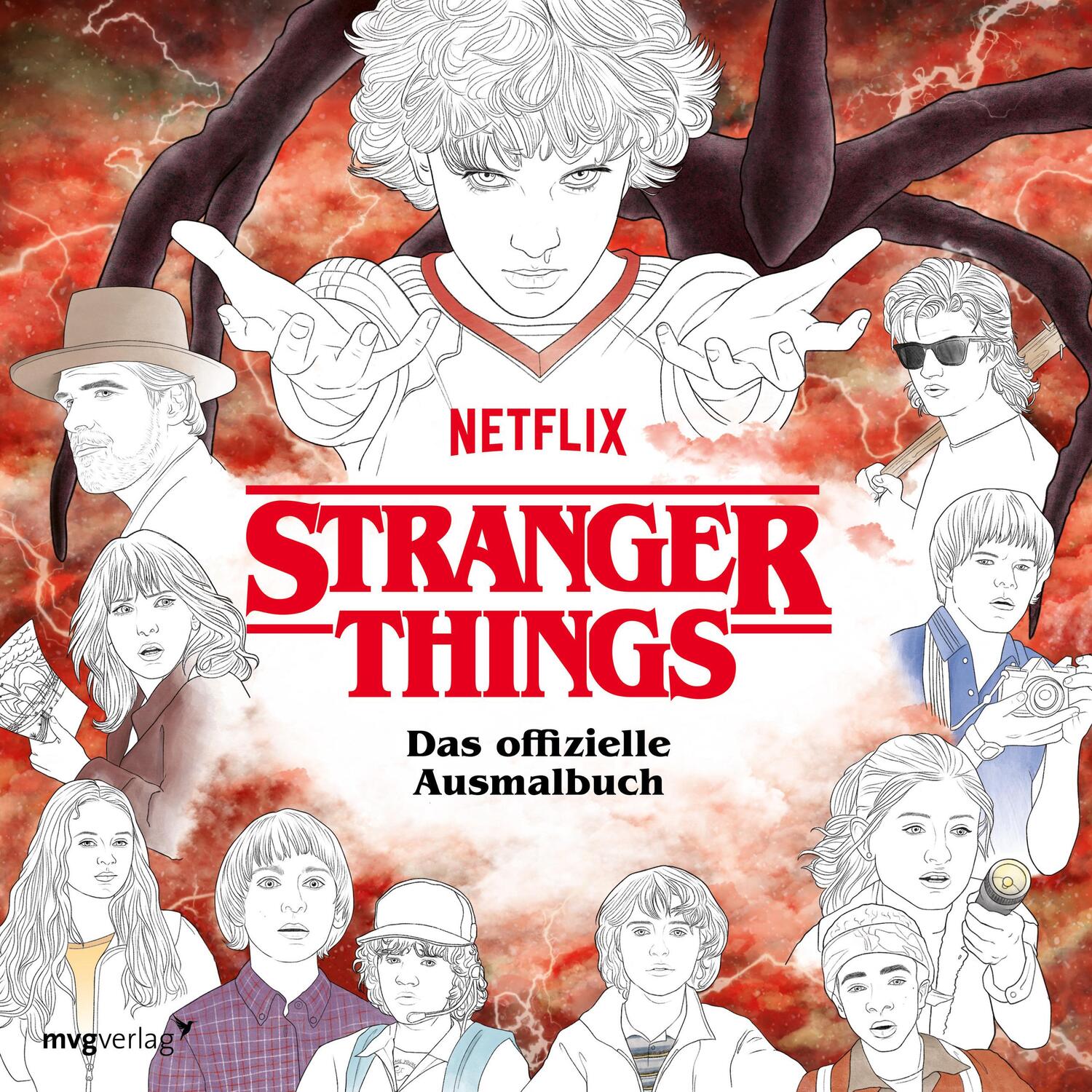 Cover: 9783747405581 | Stranger Things | Das offizielle Ausmalbuch | Netflix | Taschenbuch