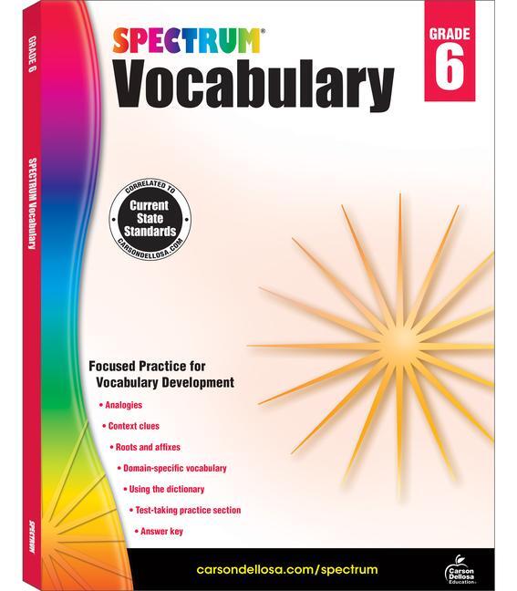 Cover: 9781483811949 | Spectrum Vocabulary, Grade 6 | Volume 89 | Taschenbuch | Englisch