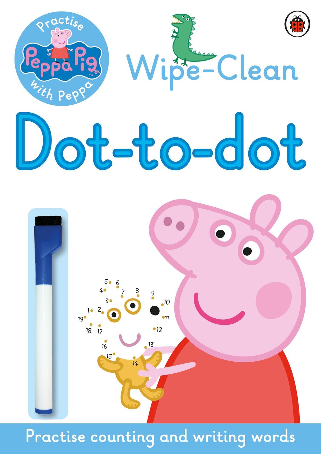 Cover: 9780241294659 | Peppa Pig: Practise with Peppa: Wipe-clean Dot-to-Dot | Peppa Pig