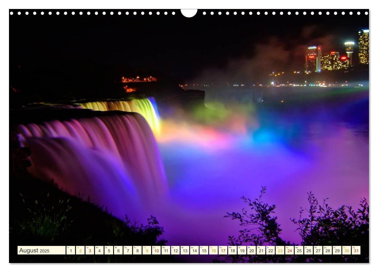 Bild: 9783435568062 | Niagarafälle - American Falls und Horseshoe Fall (Wandkalender 2025...