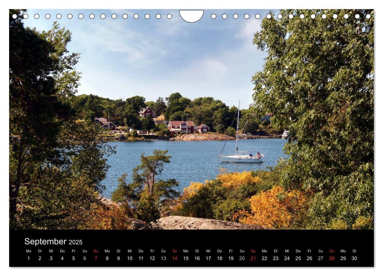 Bild: 9783435783861 | Südschweden (Wandkalender 2025 DIN A4 quer), CALVENDO Monatskalender