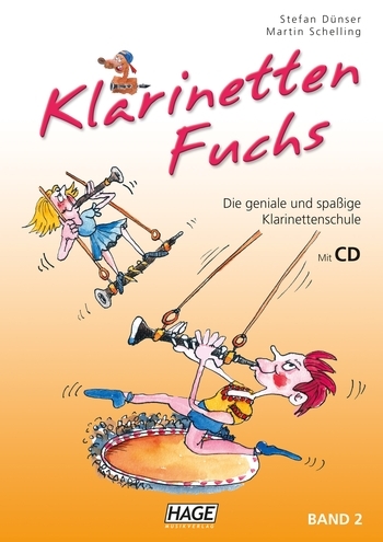 Cover: 4026929920508 | Klarinetten Fuchs Band 2 | Die geniale und spaßige Klarinettenschule