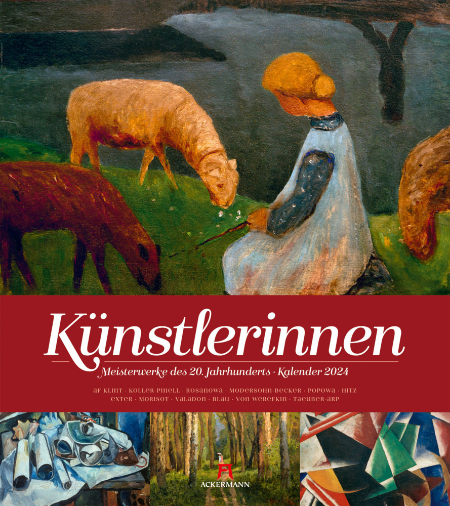 Cover: 9783838424668 | Künstlerinnen - Meisterwerke des 20. Jahrhunderts Kalender 2024 | 2024