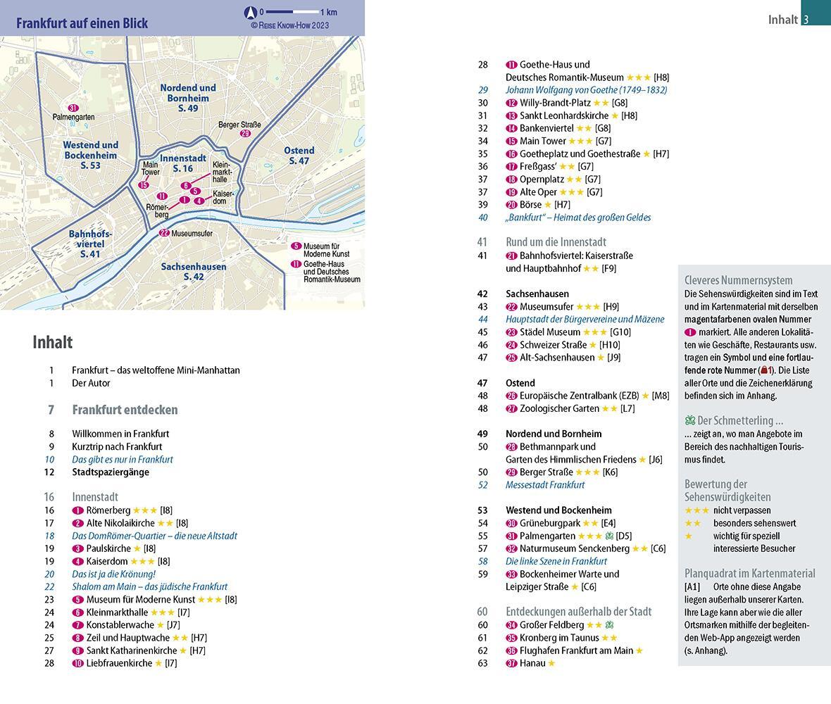 Bild: 9783831736188 | Reise Know-How CityTrip Frankfurt | Daniel Krasa | Taschenbuch | 2023