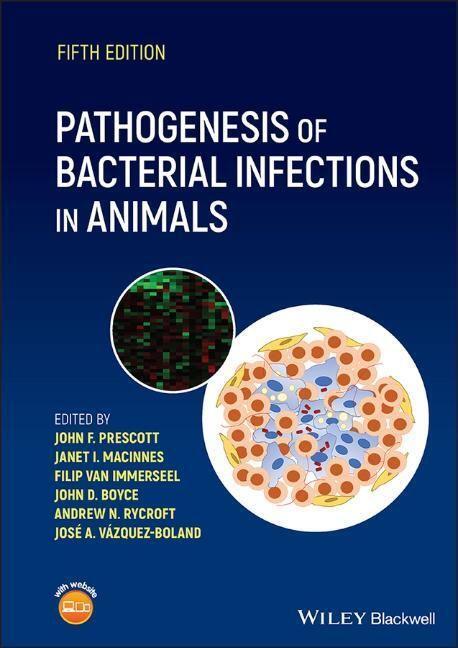 Cover: 9781119754794 | Pathogenesis of Bacterial Infections in Animals | Prescott (u. a.)
