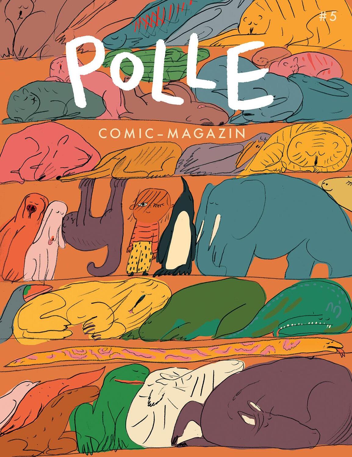 Cover: 9783982285016 | POLLE #5: Kindercomic-Magazin | Tiere! | Ferdinand Lutz (u. a.) | Buch