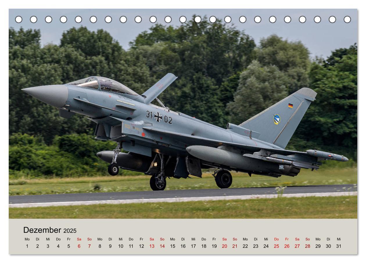 Bild: 9783435178315 | Kampfjet Eurofighter Typhoon (Tischkalender 2025 DIN A5 quer),...