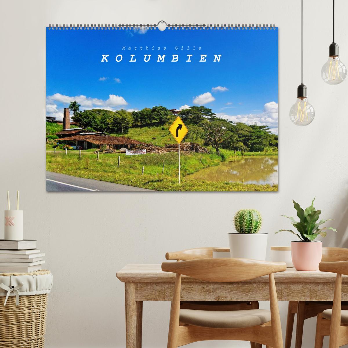 Bild: 9783435761531 | Kolumbien (Wandkalender 2025 DIN A2 quer), CALVENDO Monatskalender