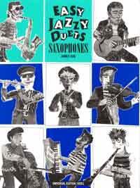 Cover: 9790008042812 | Easy Jazzy Saxophone Duets | für 2 Saxophone (AA/TT/AT). | Broschüre