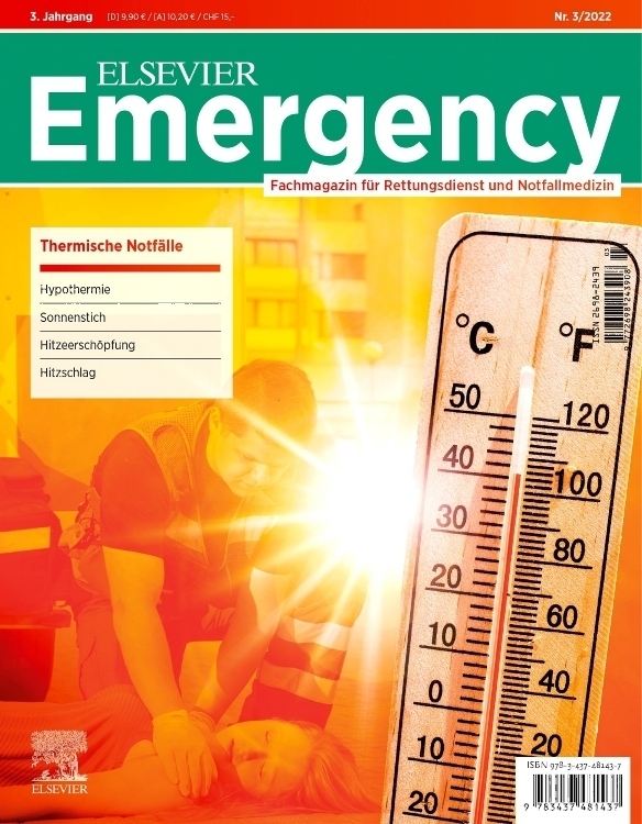 Cover: 9783437481437 | Elsevier Emergency. Thermische Notfälle. 3/2022 | Klausmeier (u. a.)