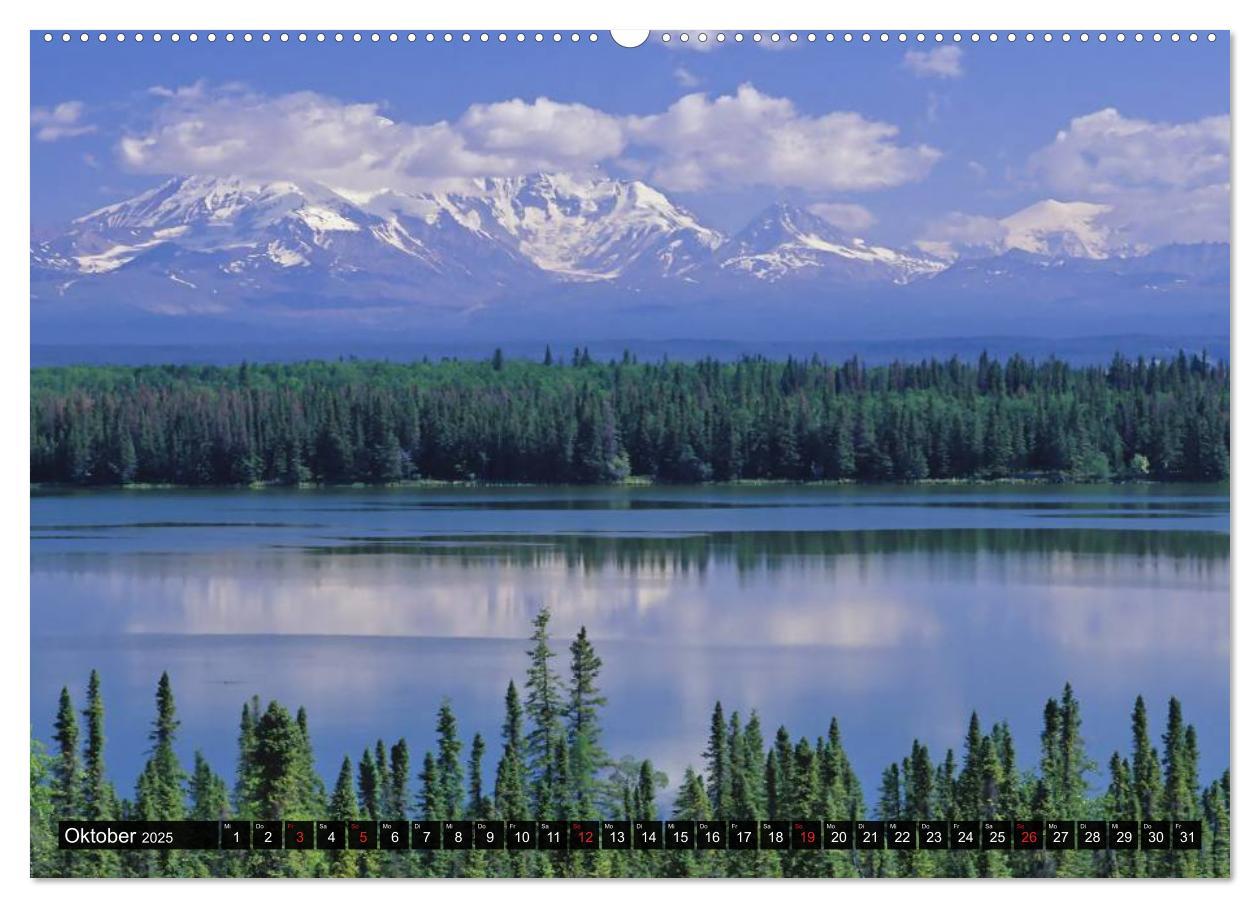 Bild: 9783435743933 | Alaska - Weites Land (Wandkalender 2025 DIN A2 quer), CALVENDO...