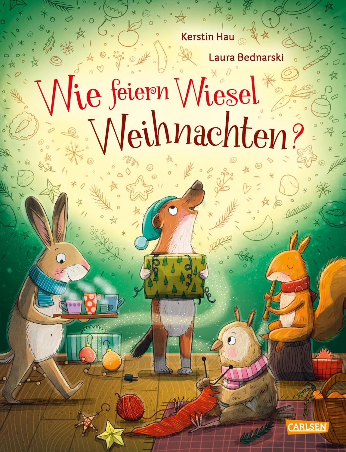 Cover: 9783551510006 | Wie feiern Wiesel Weihnachten? | Kerstin Hau | Buch | 32 S. | Deutsch