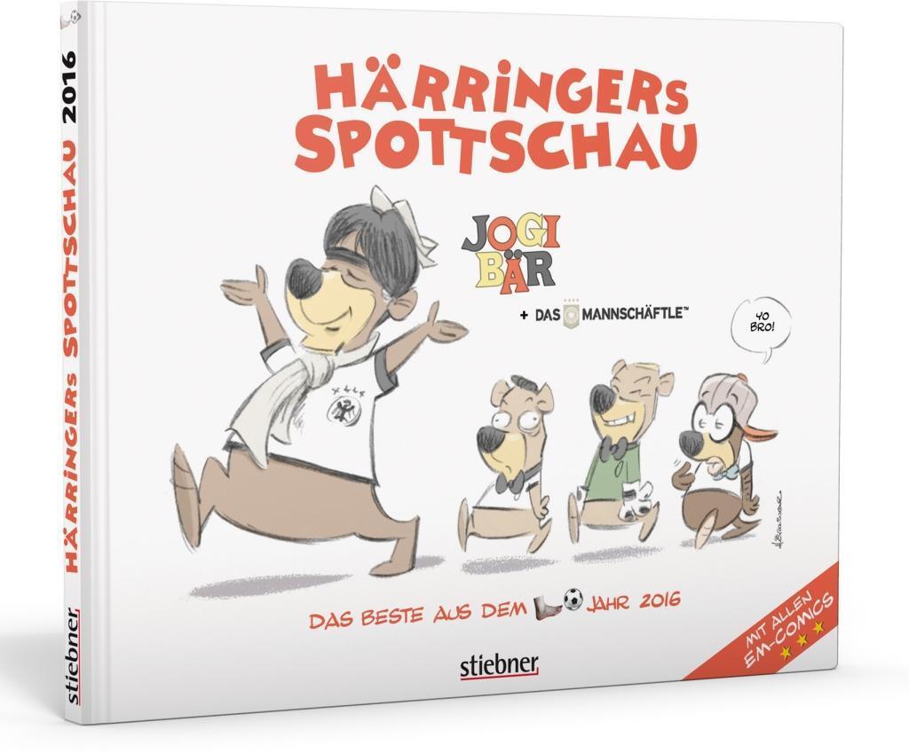 Cover: 9783830717003 | Härringers Spottschau | Das Beste aus dem Fußballjahr 2016 | Härringer