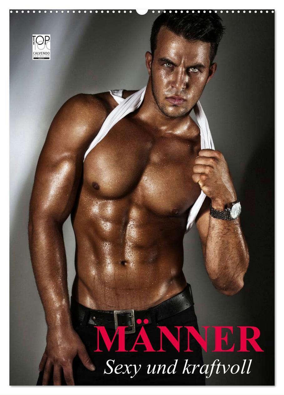 Cover: 9783675766945 | Männer. Sexy und kraftvoll (Wandkalender 2024 DIN A2 hoch),...