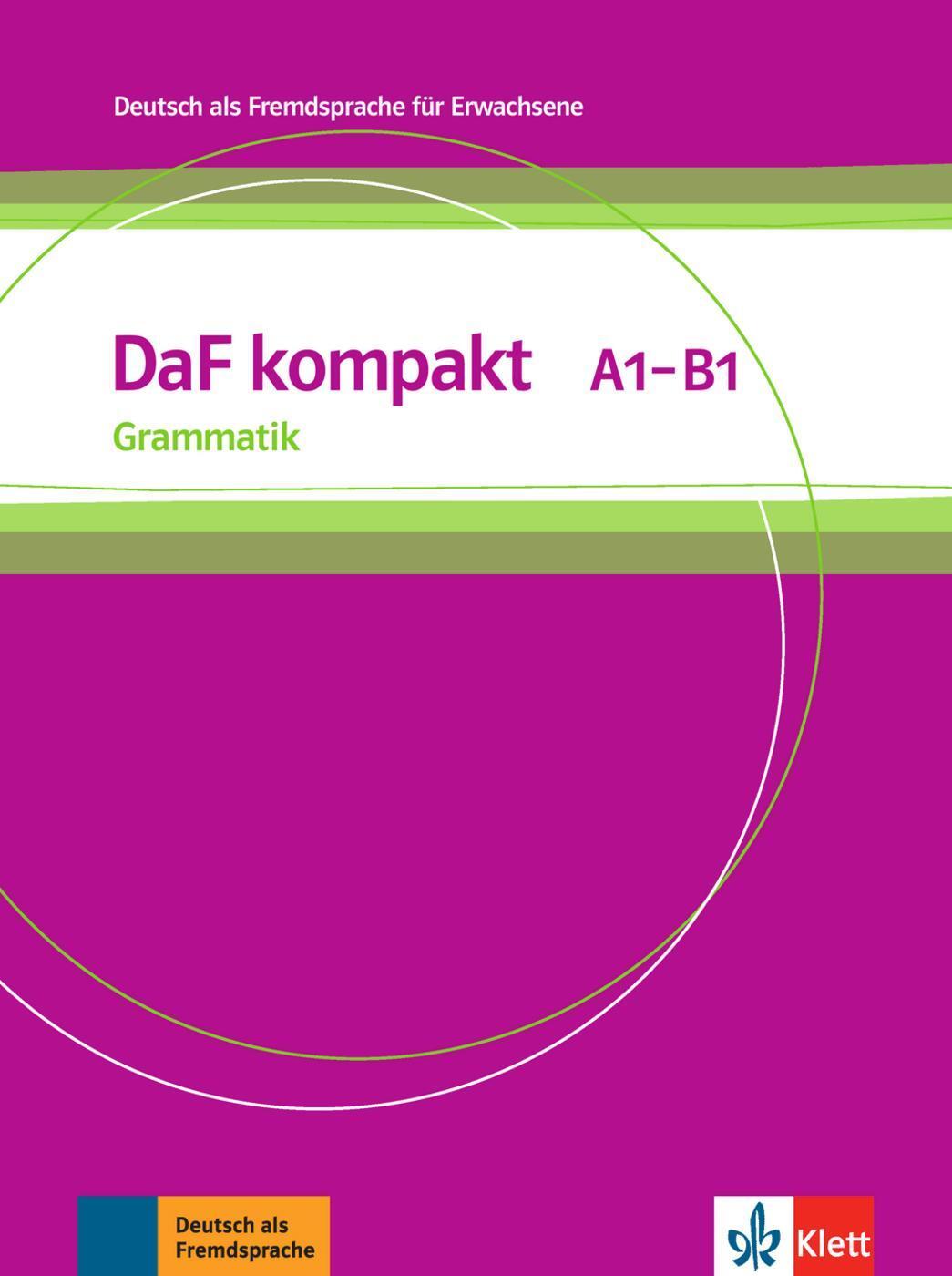 Cover: 9783126761932 | DaF kompakt. Grammatik A1-B1 | Deutsch als Fremdsprache für Erwachsene