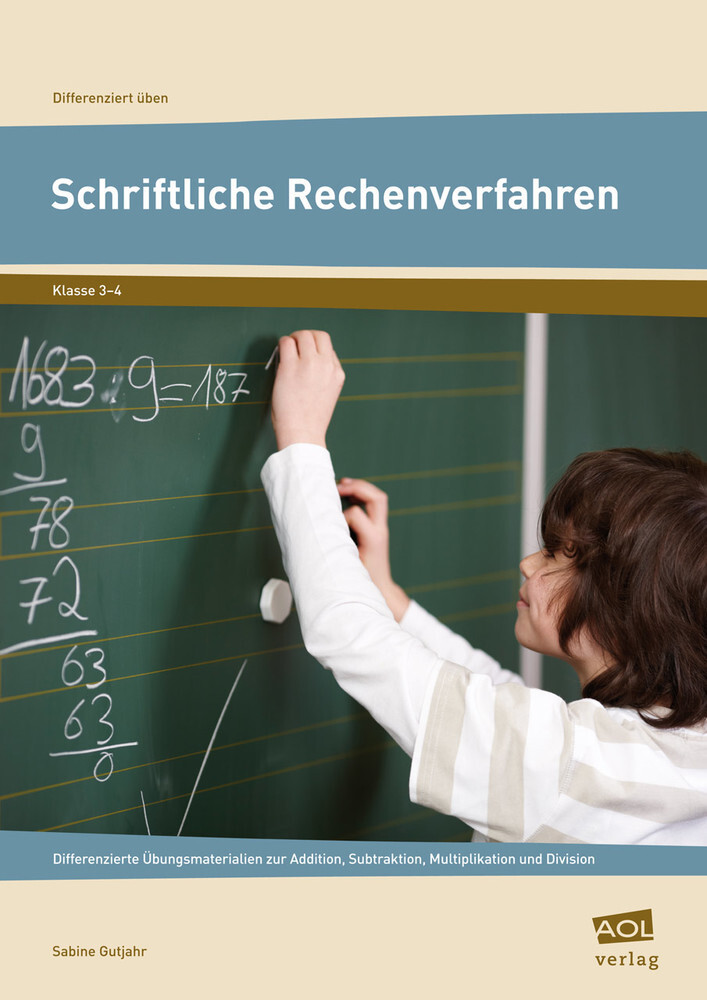 Cover: 9783403199724 | Schriftliche Rechenverfahren | Sabine Gutjahr | Broschüre | 2016